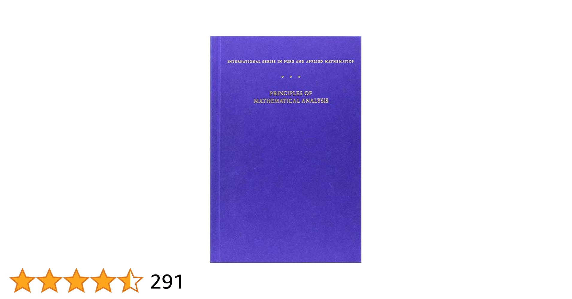 Principles of Mathematical Analysis - Rudin, Walter